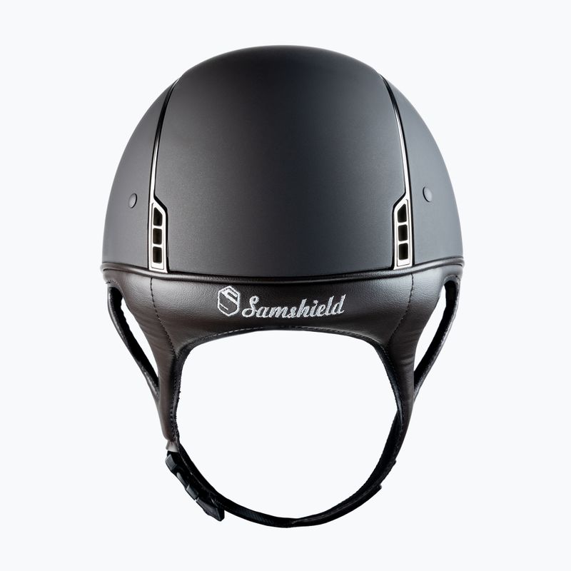 Samshield Shadowmatt 5 Swarovski braun Reithelm 3125659667491 3