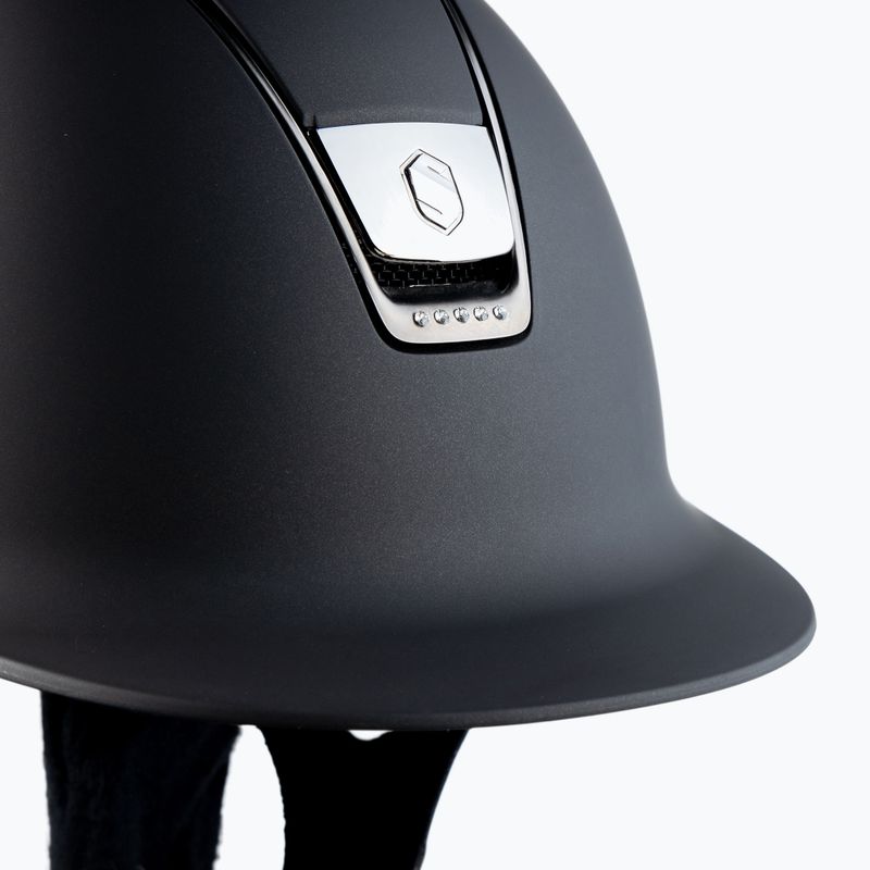 Samshield Shadowmatt 5 Swarovski braun Reithelm 3125659667491 6