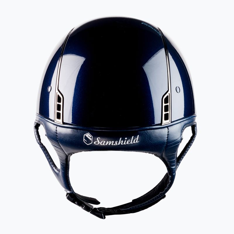 Samshield Shadow Glossy navy blau Reithelm 3125659666968 3