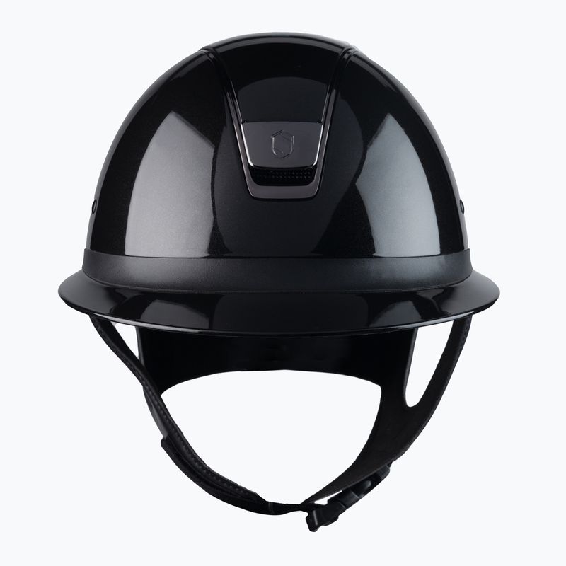 Samshield Miss Shieldshadow Glänzend schwarzer Reithelm 3125659030844 2