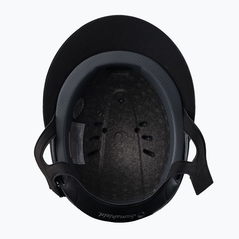 Samshield Miss Shieldshadow Glänzend schwarzer Reithelm 3125659030844 5