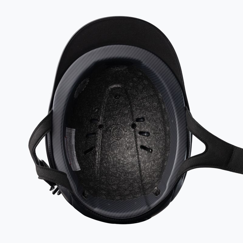 Samshield Shadowmatt Rose Gold Trim Blason Reithelm schwarz 3125659666777 5