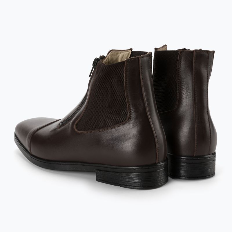 Parlanti Stiefelette Z1/L Reitstiefel aus Kalbsleder braun ZLBR361 3