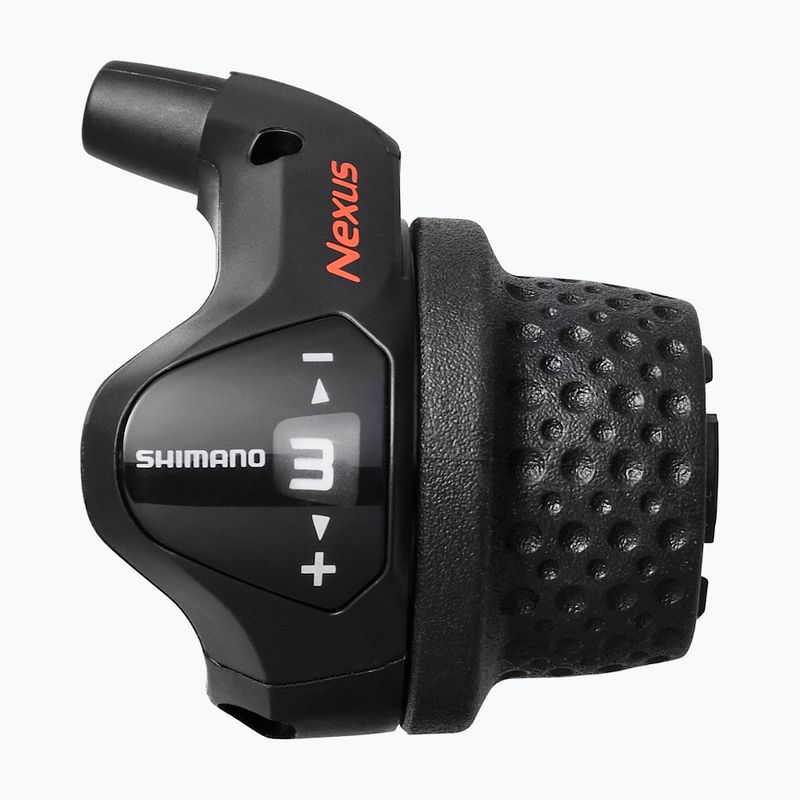 Shimano SL-3S41E Revoshift 3-Gang-Umwerferhebel schwarz ASL3S41E170LS