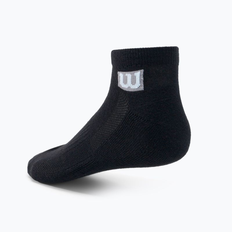 Wilson Herren Trainingssocken 3PP Premium Low Cut 3er Pack schwarz W8F2B-3730 2