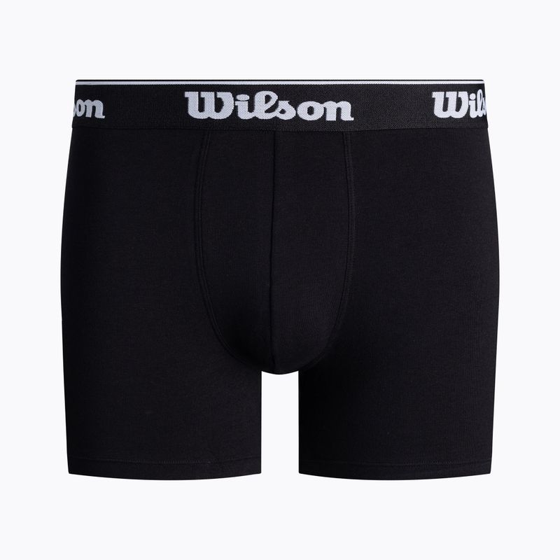 Wilson Herren Boxershorts 2er Pack schwarz/grün W875V-270M 2