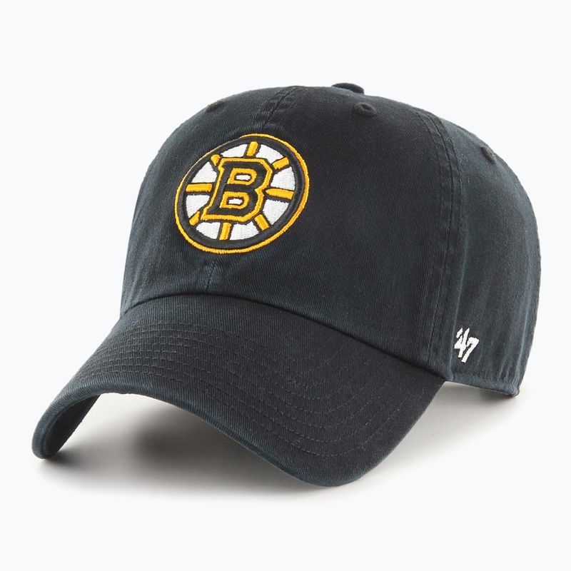 47 Marke NHL Boston Bruins CLEAN UP Baseballkappe schwarz