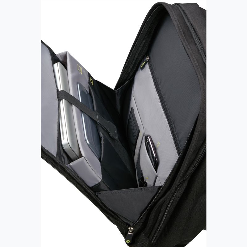 Samsonite Securipack 30 l City Rucksack schwarz Stahl 7