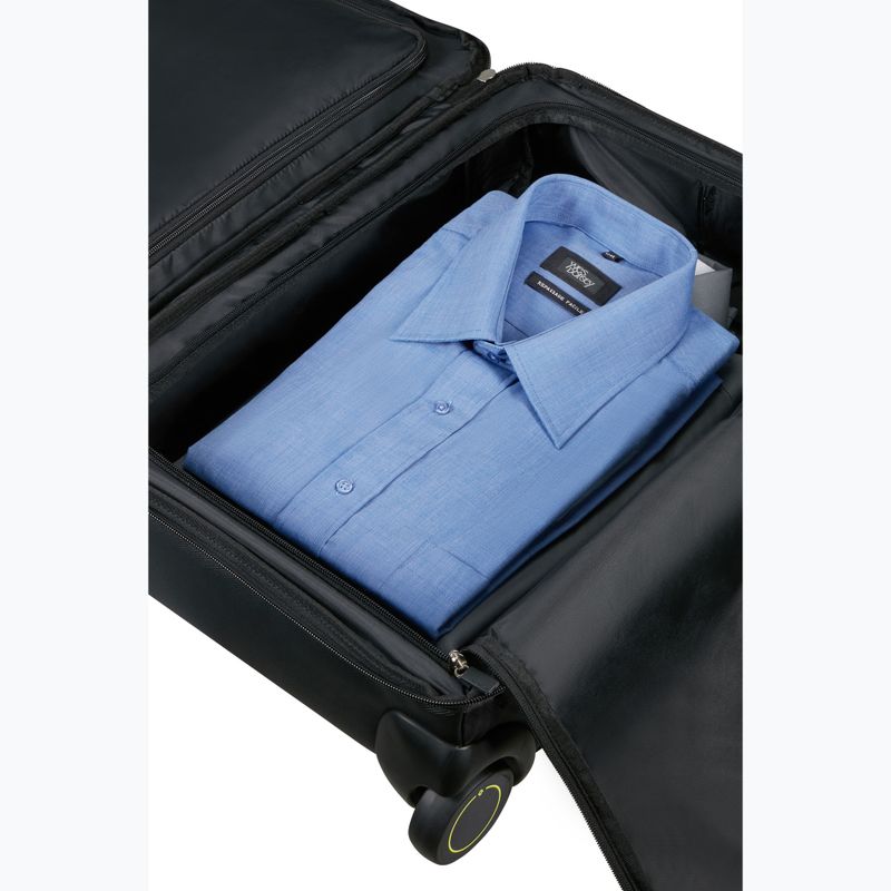 Samsonite Securipack Reisekoffer 39 l schwarzer Stahl 10