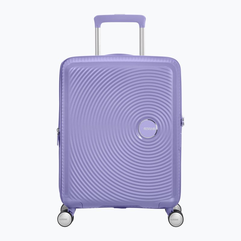 American Tourister Soundbox 41 l lavendelfarbener Reisekoffer