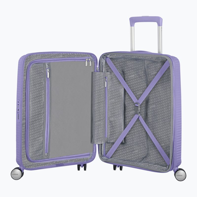 American Tourister Soundbox 41 l lavendelfarbener Reisekoffer 5
