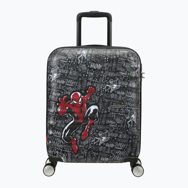 Reisekoffer Reisetasche Kinder American Tourister Spinner Marvel 36 l spiderman sketch