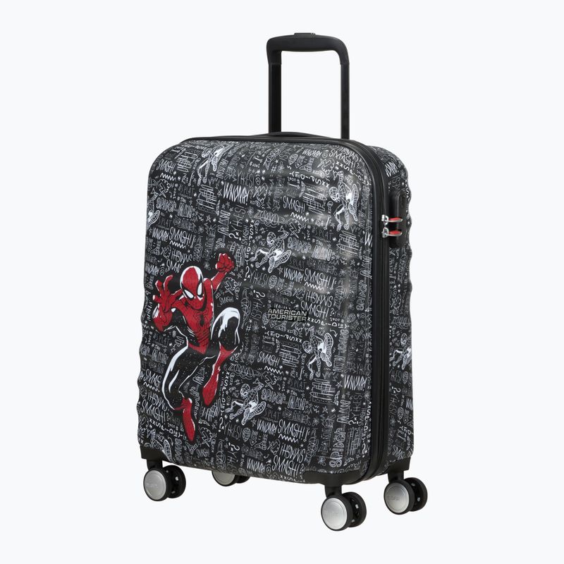 Reisekoffer Reisetasche Kinder American Tourister Spinner Marvel 36 l spiderman sketch 2