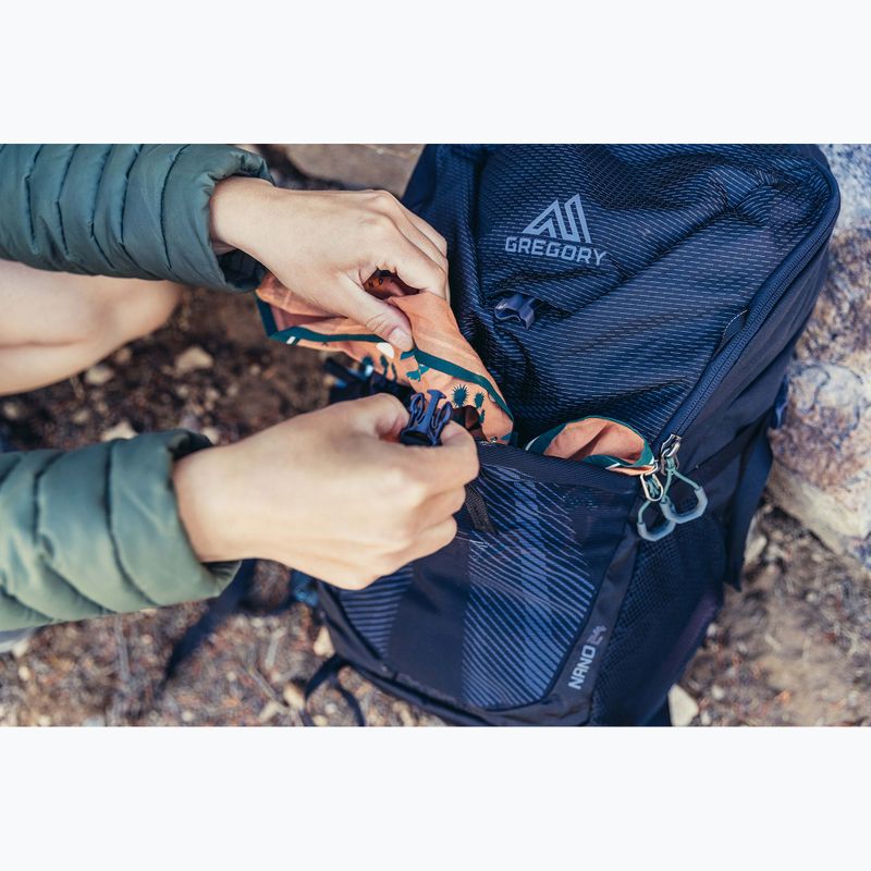 Touristischer Rucksack Gregory Nano 24 obsidian black 6