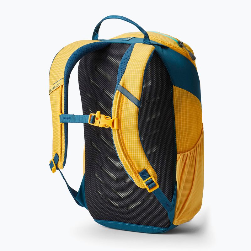 Touristischer Rucksack Kinder Gregory Wander 12 l aqua yellow 2