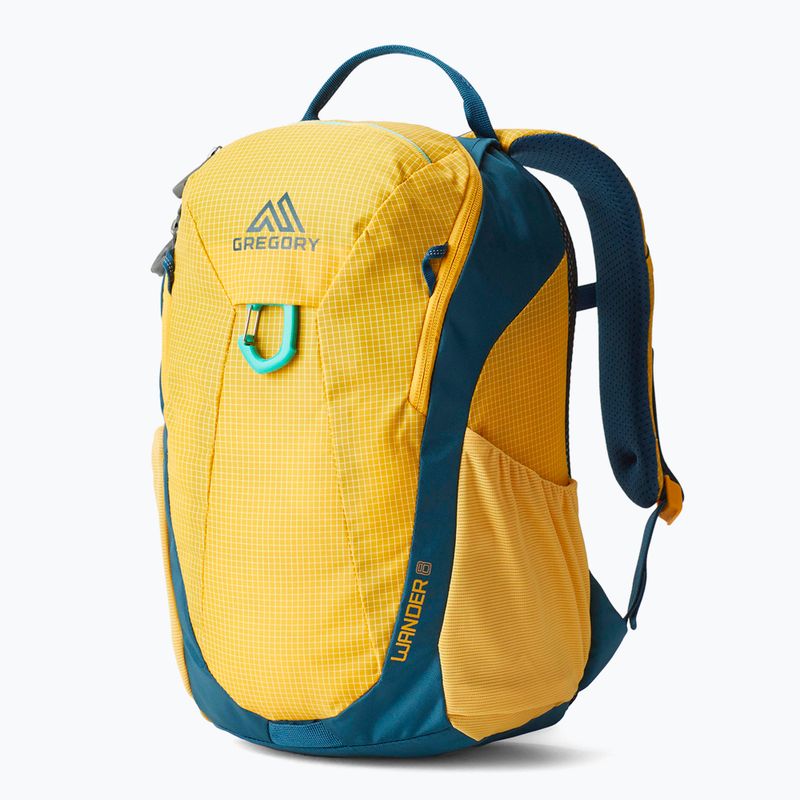 Touristischer Rucksack Kinder Gregory Wander 8 l aqua yellow