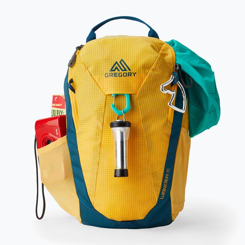 Touristischer Rucksack Kinder Gregory Wander 8 l aqua yellow 3