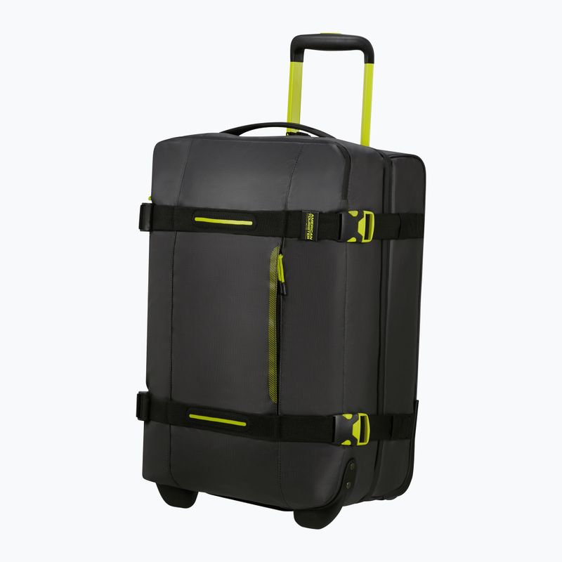 American Tourister Urban Track Duffle mit Rädern 55 l schwarz / lime Reisekoffer 4
