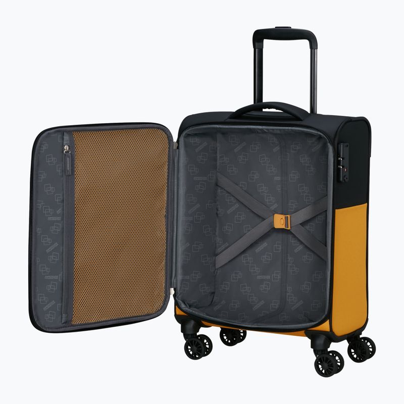American Tourister Daring Dash 46 l schwarz / gelb Reisekoffer 6