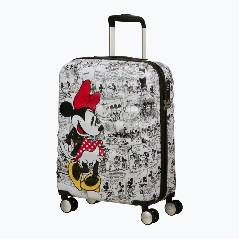 Reisekoffer American Tourister Disney Wavebreaker 36 l minnie comics white 4