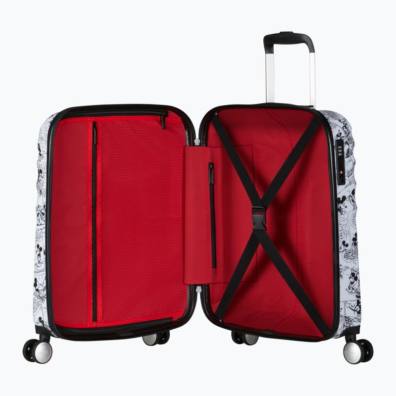 Reisekoffer American Tourister Disney Wavebreaker 36 l minnie comics white 6
