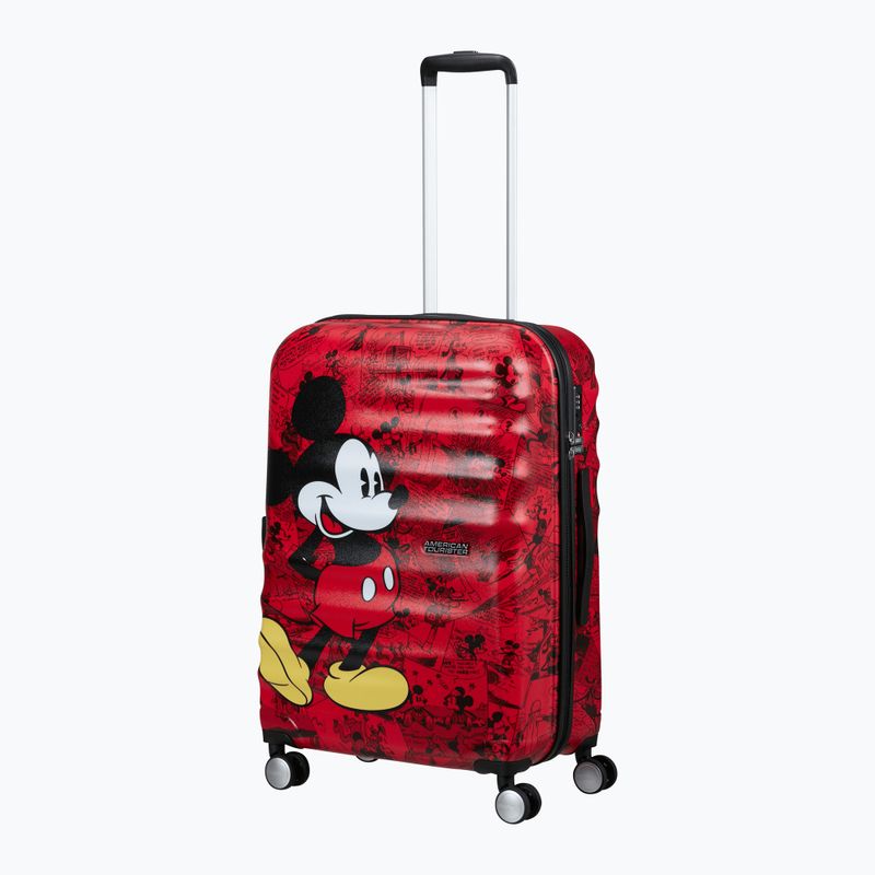 Reisekoffer American Tourister Disney Wavebreaker 64 l mickey comics red 5