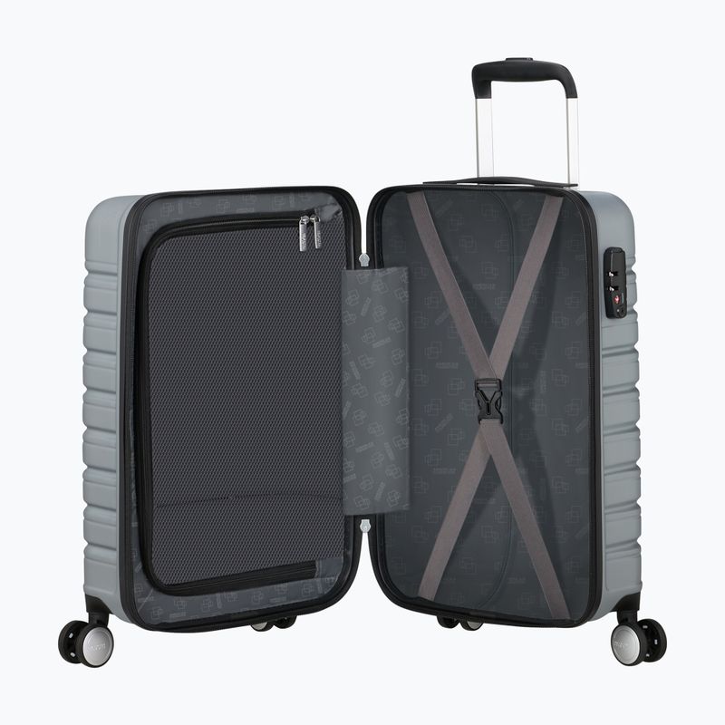 Reisekoffer American Tourister Flashline Spinner 55 34 l sky silver 6