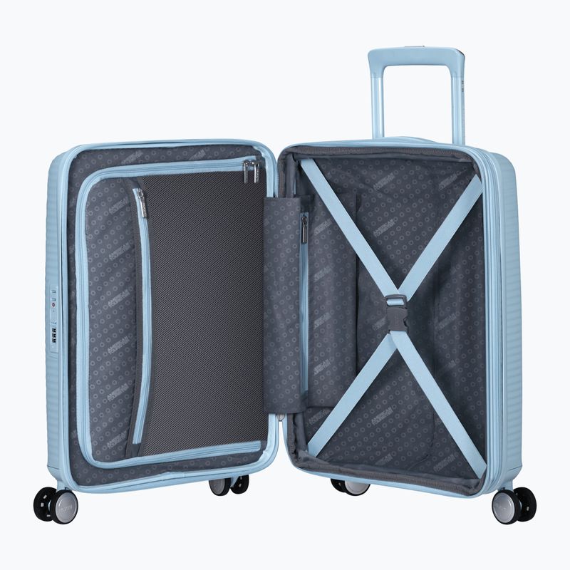 American Tourister Soundbox 41 l pastellblauer Reisekoffer 6