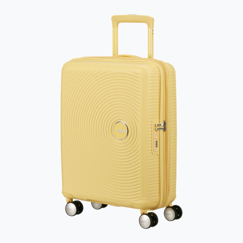 American Tourister Soundbox 41 l pastellgelber Reisekoffer 2