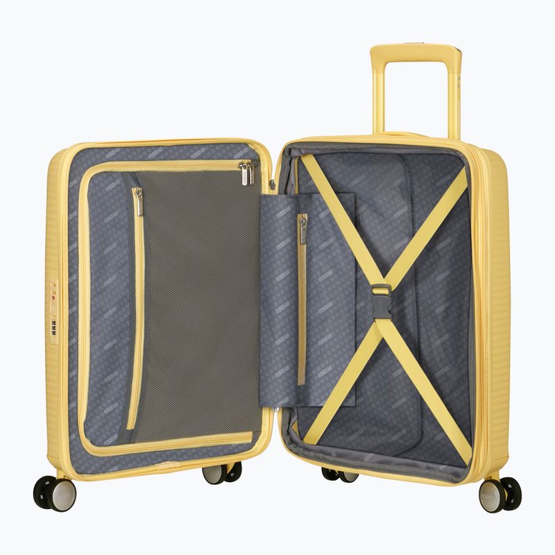 American Tourister Soundbox 41 l pastellgelber Reisekoffer 6