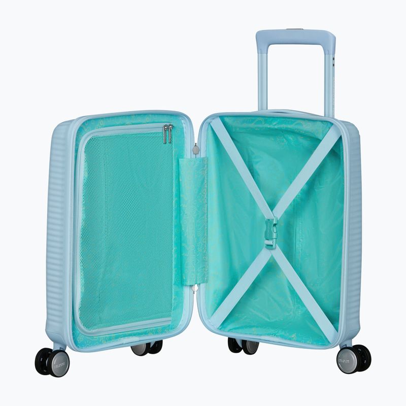 American Tourister Soundbox Mini 22 l pastellblauer Reisekoffer 6