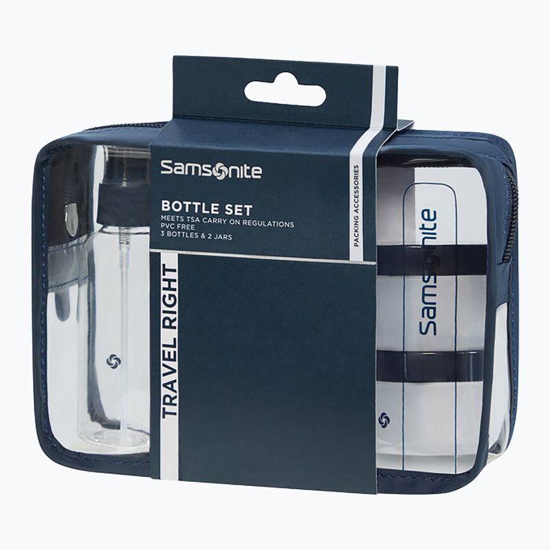 Reiseset mit Flaschen Samsonite Bottle blue 3