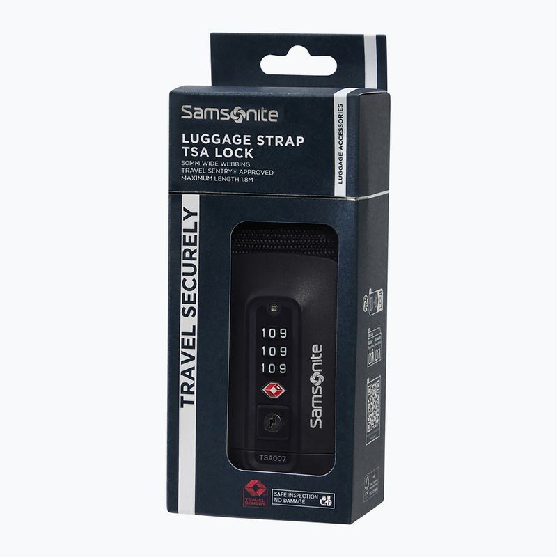Spannriemen für Koffer Samsonite Revolution black 3