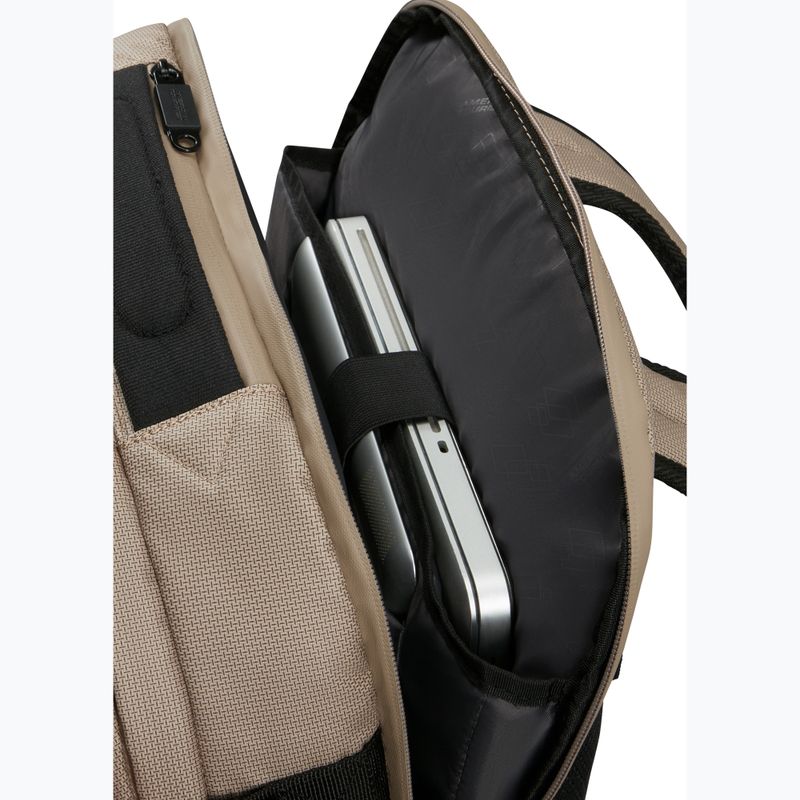 American Tourister Urban Track Laptop BP Coated 15.6" 29 l beige / orange Rucksack 6