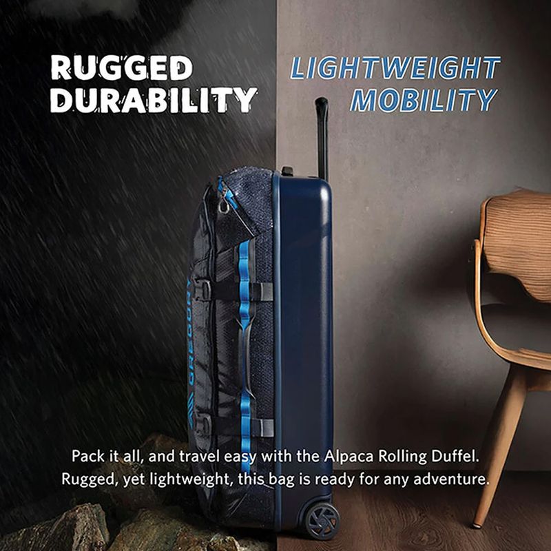 Reisetasche Gregory Alpaca Wheeled Duffel 100 l obsidian black 6