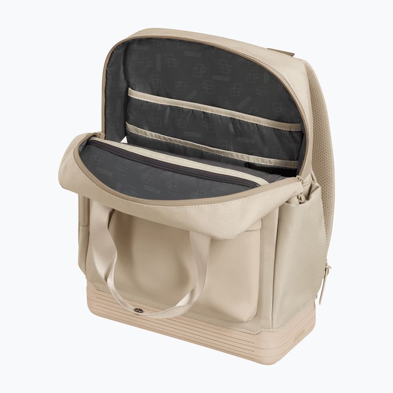 Laptop-Rucksack American Tourist Soulpack Buisness BP Tote 15" 17 l beige 5