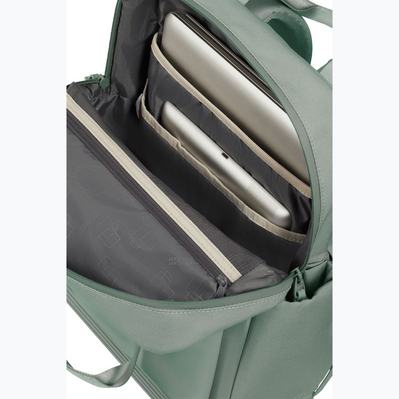 Laptop-Rucksack American Tourist Soulpack Business BP Tote 15" 17 l iceberg green 6