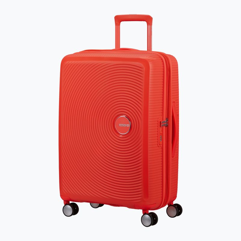 Reisekoffer American Tourister Soundbox 81 l neon orange 2