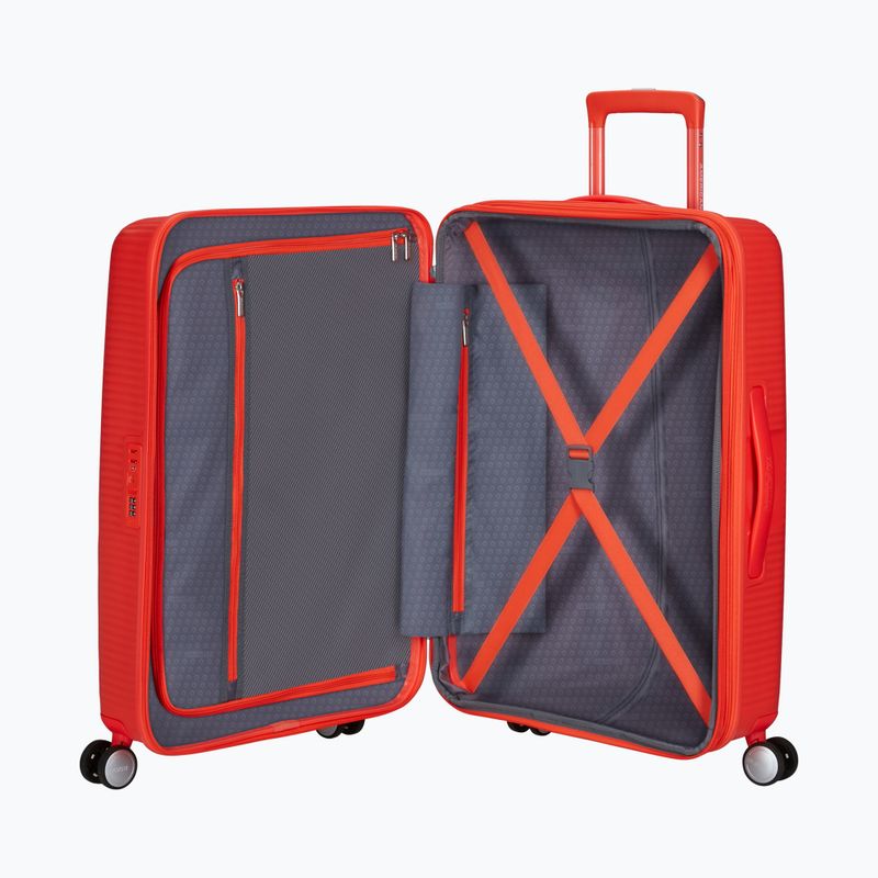 Reisekoffer American Tourister Soundbox 81 l neon orange 6