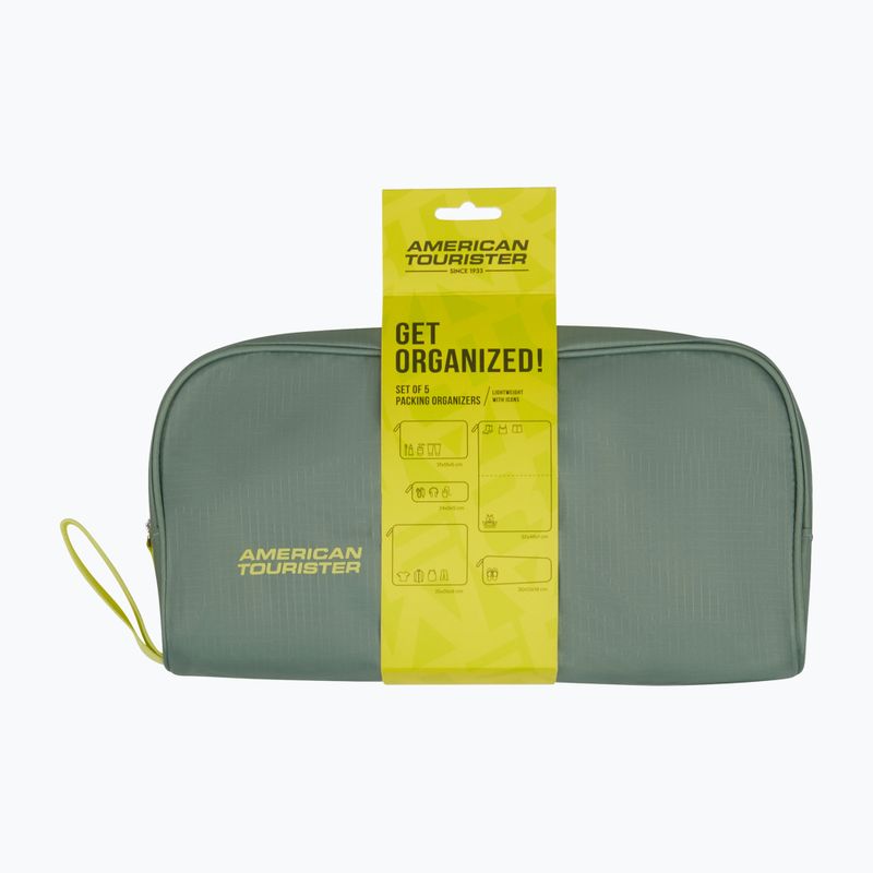 Organizer-Set American Tourister Packing 5 pcs. olive/lime 8