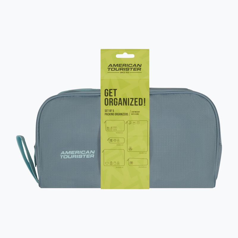 Organizer-Set American Tourister Packing 5 pcs. stone blue/blue 8