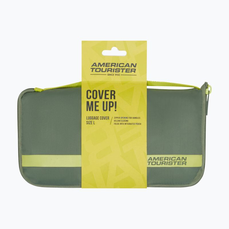 Kofferschutzhülle American Tourister Foldable Luggage L olive/lime 3