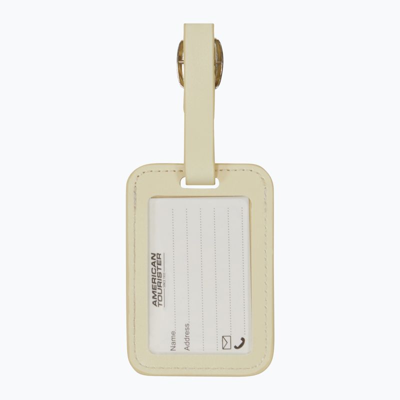 Gepäckanhänger American Tourister Luggage Tag 2 pcs. coconut sand 2