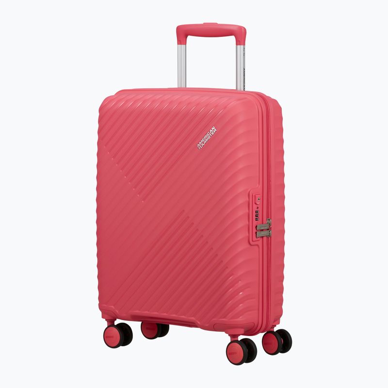 Reisekoffer American Tourister Diablast Spinner 35 l pink glitch 2