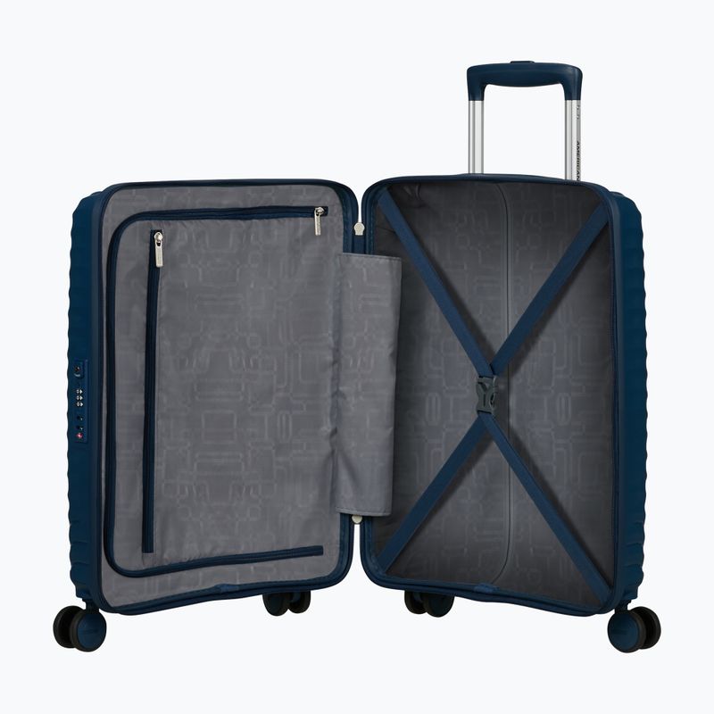 Reisekoffer American Tourister Diablast Spinner 35 ldarkwave blue 6