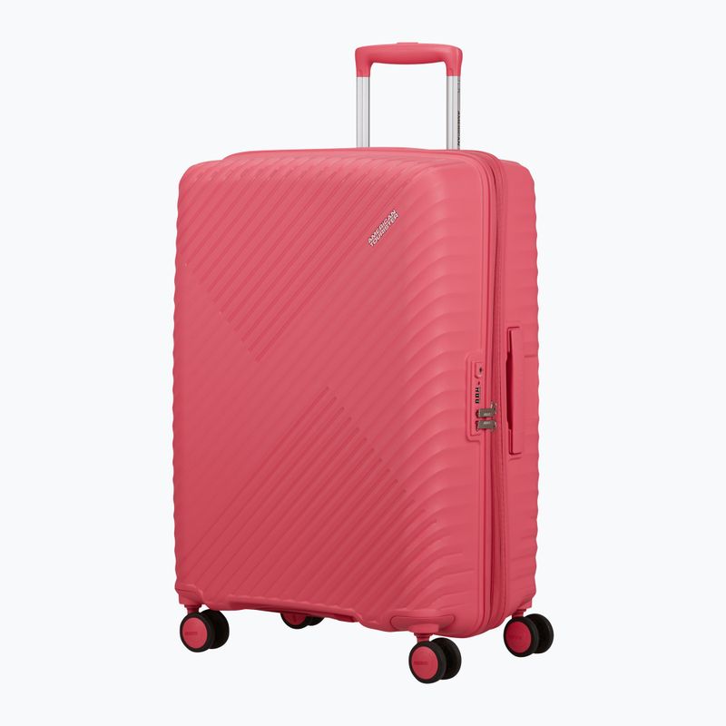 Reisekoffer American Tourister Diablast Spinner 81 l pink glitch 2