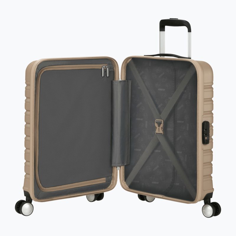 Reisekoffer American Tourister Flashline Spinner 55 34 l ivory gold 6