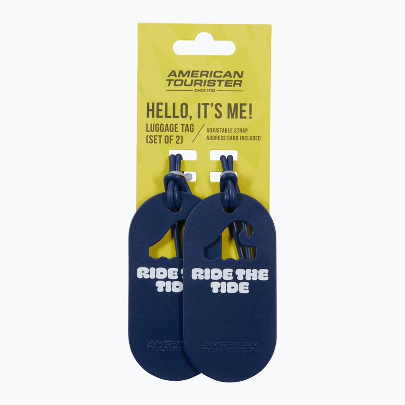 Gepäckanhänger American Tourister Luggage Tag Fun 2 pcs. ride the tide 4