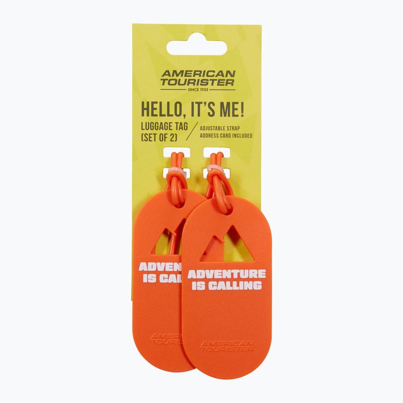 Gepäckanhänger American Tourister Luggage Tag Fun 2 pcs. adventure is calling 4