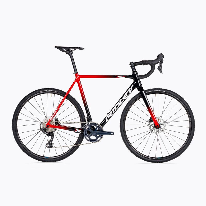 Ridley X-Night Disc GRX600 Cross-Country Fahrrad 2x XNI08As schwarz/rot SBIXNIRIDE26